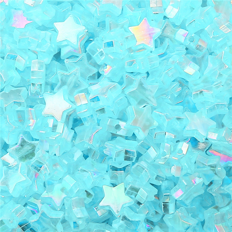 Wholesale 100PCS Five Point Star Acrylic Beads